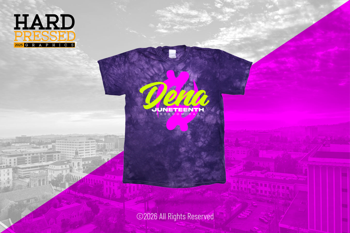 Juneteenth Neon & Tie Dye Shirts