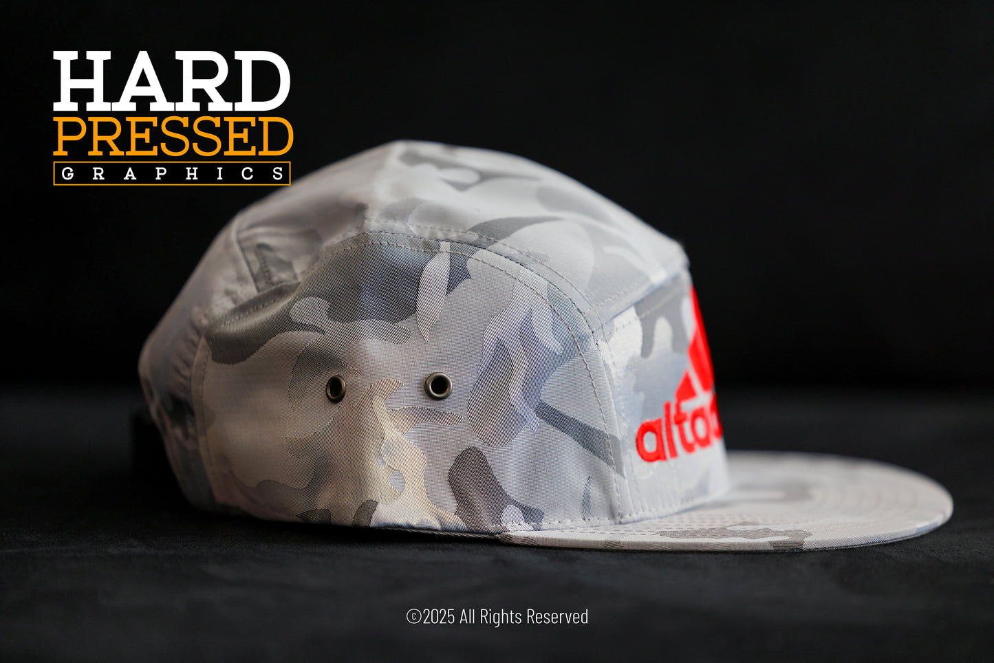 Altadena Flip Hat (Grey Camo)