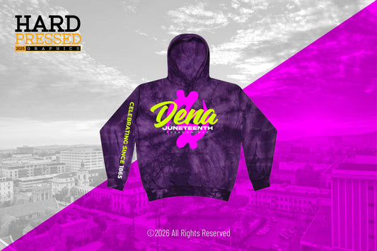Juneteenth Neon & Tie Hoodies