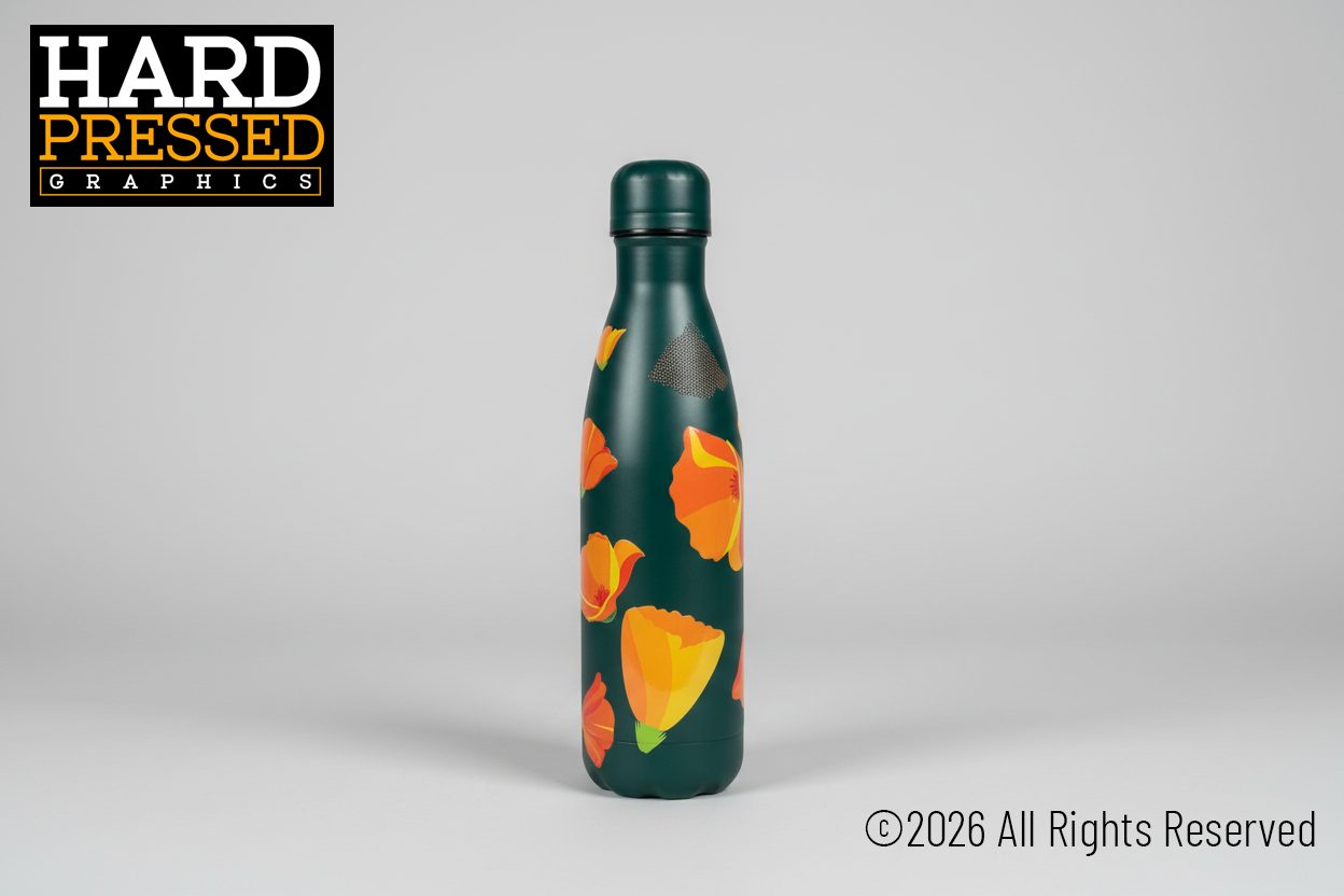 Poppy Fields  Textured Tumblers