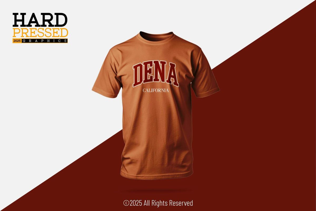 Copper short sleeve Dena California T-shirt